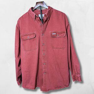 Carhartt Men's Heavyweight Long Sleeve Button-Down Flannel shirt XL